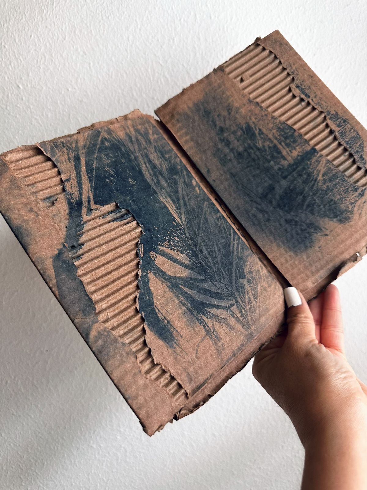 Cyanotype on Ceramic