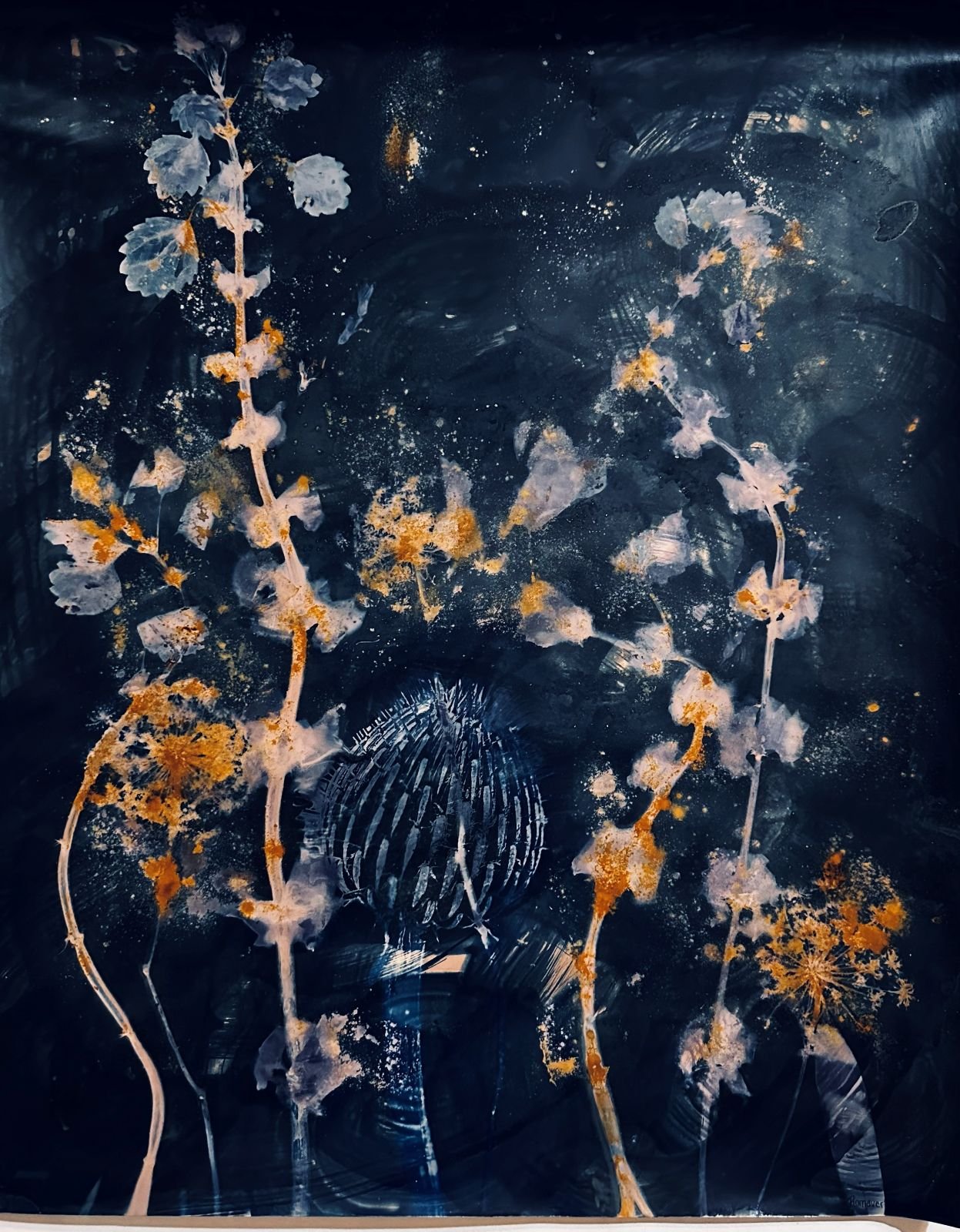 Cyanolumen, Rust and Blue